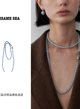 Dare买手店 sesame sea 天使石长项链串珠复古原创设计饰品首饰女
