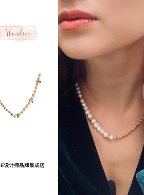 dare手店温莎珠宝失衡项链