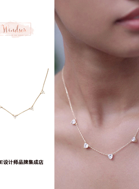 dare买手店温莎珠宝心形闪耀首饰