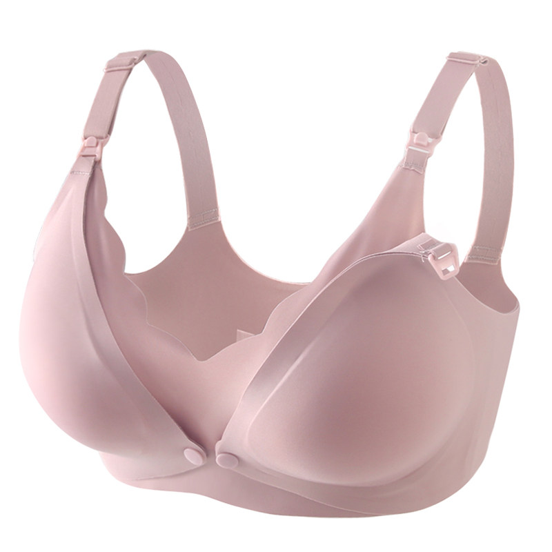 路心梦哺乳防下垂喂奶胸罩大码女 路心梦哺乳文胸