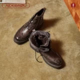 Martens, высокие флисовые сапоги в английском стиле, в британском стиле