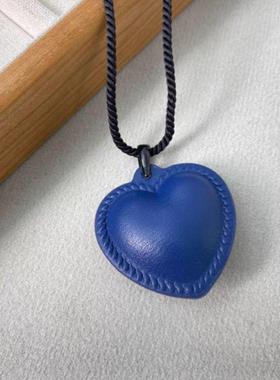 皮革爱心女爱心fever同款