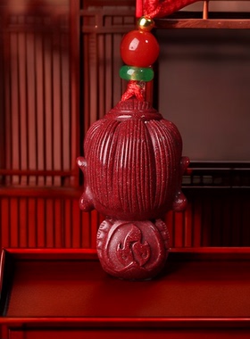 男女朱砂吊坠八大守护神十二生肖