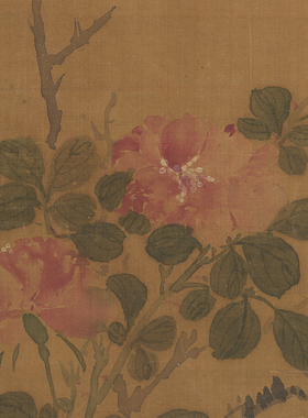 高清艺术喷绘画芯临摹学习卷轴画