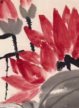 高清艺术微喷画芯宣纸绢布卷轴画