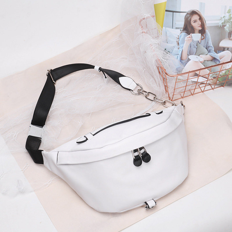 真皮胸包女2020新款头层软潮斜挎包 newe女士包袋