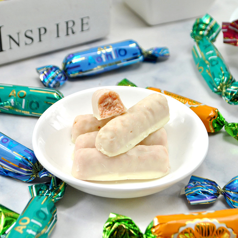 奥赛罗燕麦曲奇夹心巧克力棒网红小零食散装结婚喜糖果休闲零食