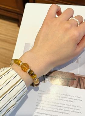 招财金霸大综合水晶手链