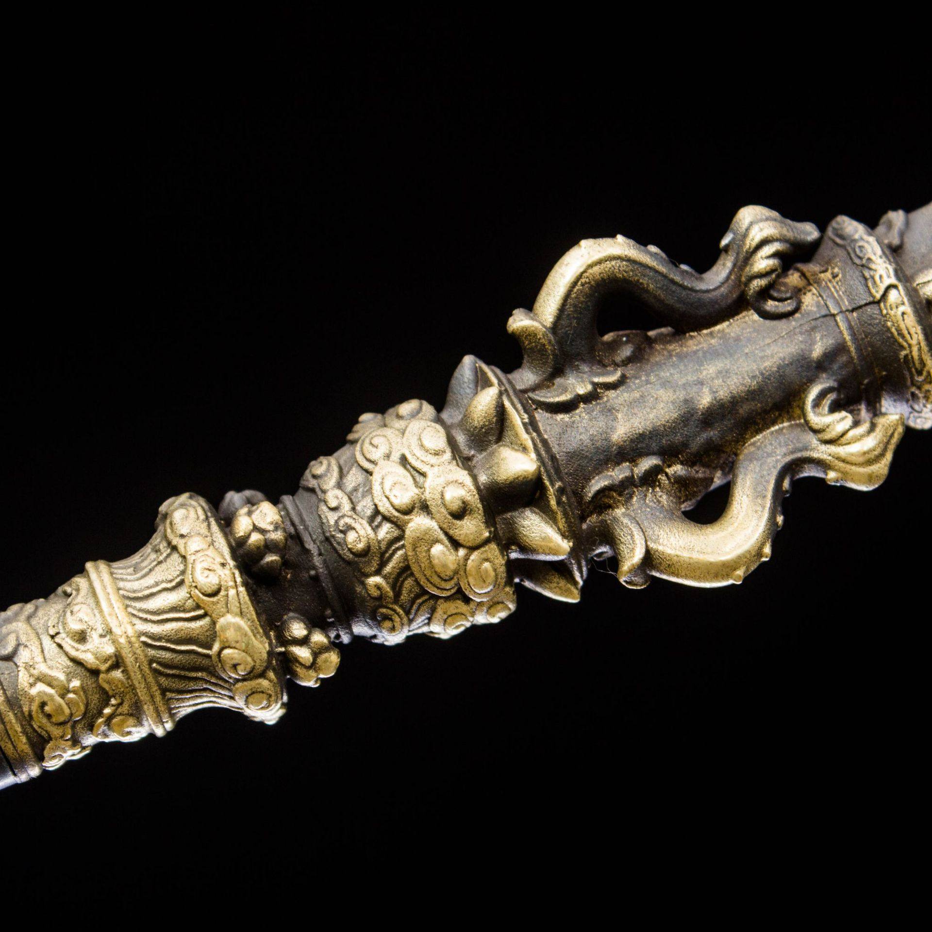 龙泉市刀剑铜装黑神话悟空如意金箍棒游戏动漫冷兵器工艺品未开刃,淘宝优惠券,粉丝福利购,淘宝优惠卷