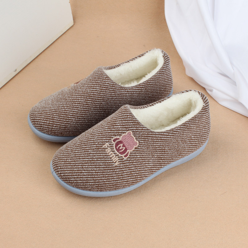 防滑2025冬季新款家居包跟棉拖鞋女士居家保暖老人室内月子毛毛鞋,淘宝优惠券,粉丝福利购,淘宝优惠卷