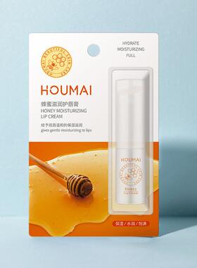 沪美蜂蜜滋润护唇膏保湿女补水滋润提亮肤色修护唇部护理唇膏正品