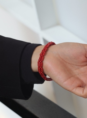 手工编织红手链本命年手链送闺蜜送朋友生日礼物