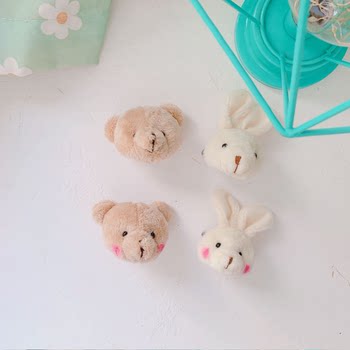 plush toys teddy bear head doll ອຸປະກອນເສີມ diy accessories gloves hats brooch gift accessories dolls