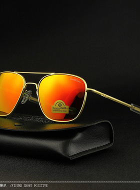 兰道夫彩膜飞行员玻璃美国太阳镜