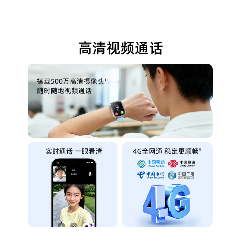 360儿童电话手表官方旗舰店正品初中生青少年专用 - 图2