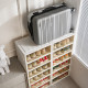 All-in-one installation-free transparent shoe box storage artifact