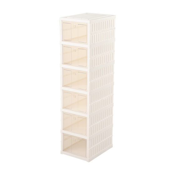 Installation-free shoe box folding all-in-one