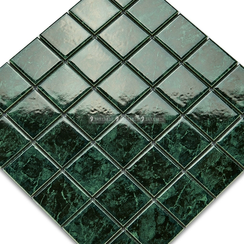 Уличная мозаика, нескользящий зеленый бассейн