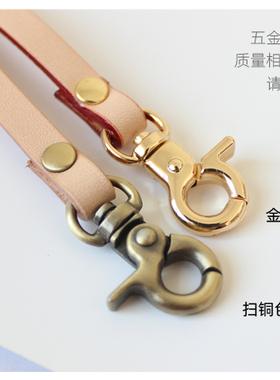 叉子手工0.7cm斜背头层牛皮背包