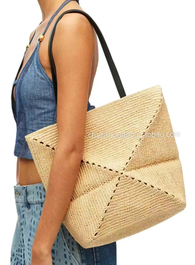 叉子手工罗折叠包手工钩针包材料