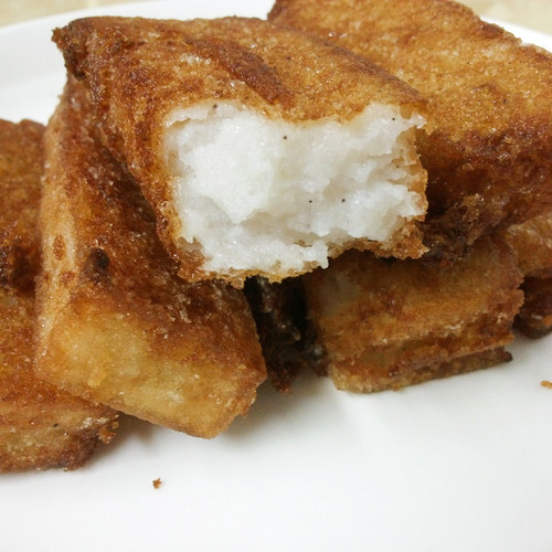 闽南特产萝卜糕腊味港式泉州菜粿漳州厦门小吃芋粿油炸芋头糕商用 - 图0