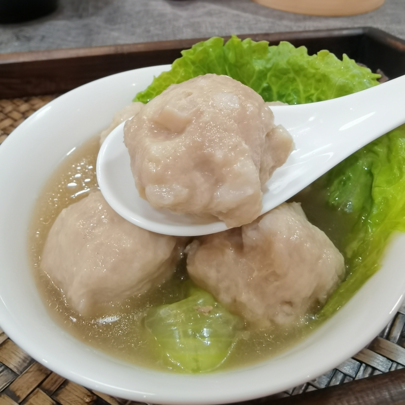 扬美香芋猪肉丸子芋头肉丸芋泥包心贡丸火锅丸子麻辣烫关东煮食材-图2