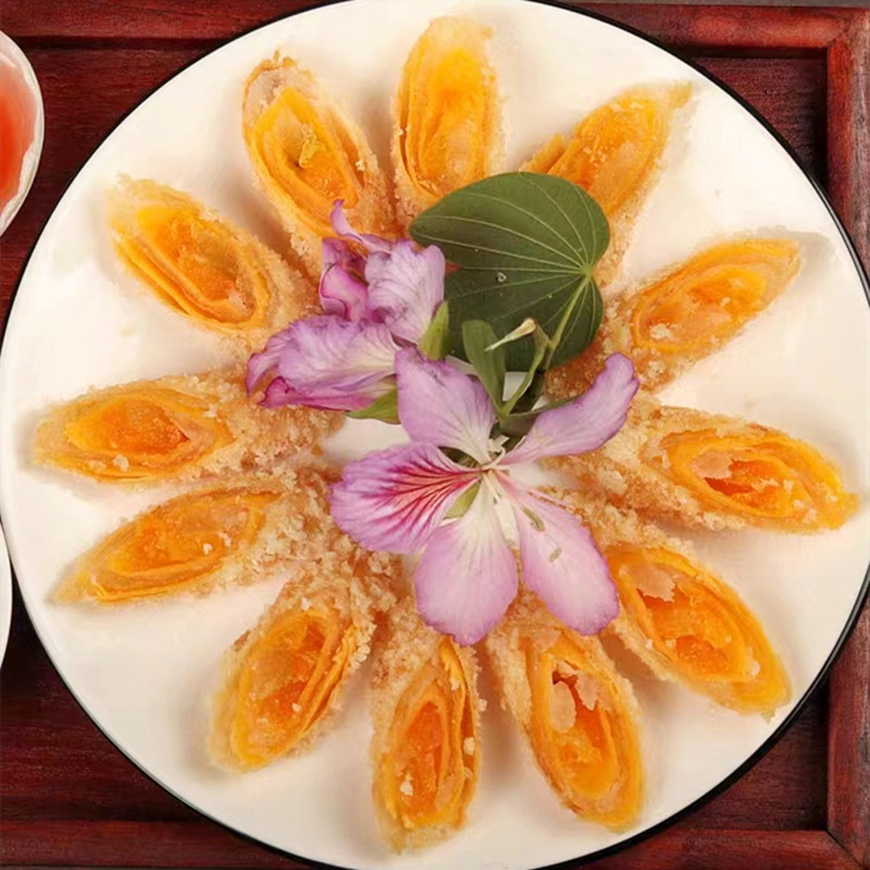 潮汕手工咸蛋卷特色小吃美食蛋黄酥春卷油炸半成品酒店餐饮商用,淘宝优惠券,粉丝福利购,淘宝优惠卷