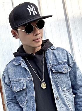 毛主席项链男复古嘻哈个性佛牌