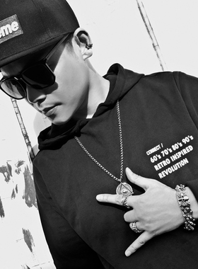 复古骷髅钛钢朋克风夜店手环