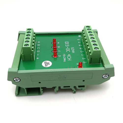 差分转集电极 编码器信号转换 升级版工作频率2MHz 兼容NPN与PNP - 图0