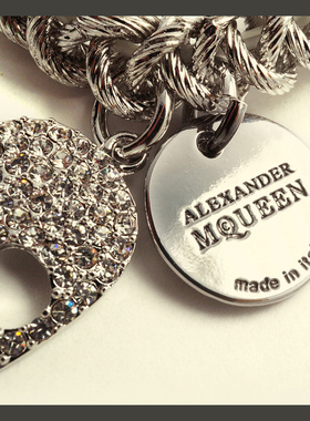 韩国骷髅头金属毛衣链