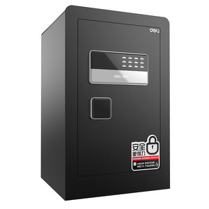 得力33575电子密码保险柜家用办公入墙衣柜保险箱小型防盗全钢保管箱 高45-60CM