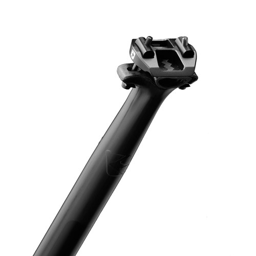 BIKE AHEAD自行车座管碳纤维超轻公路山地车座杆直头/后飘15mm - 图0