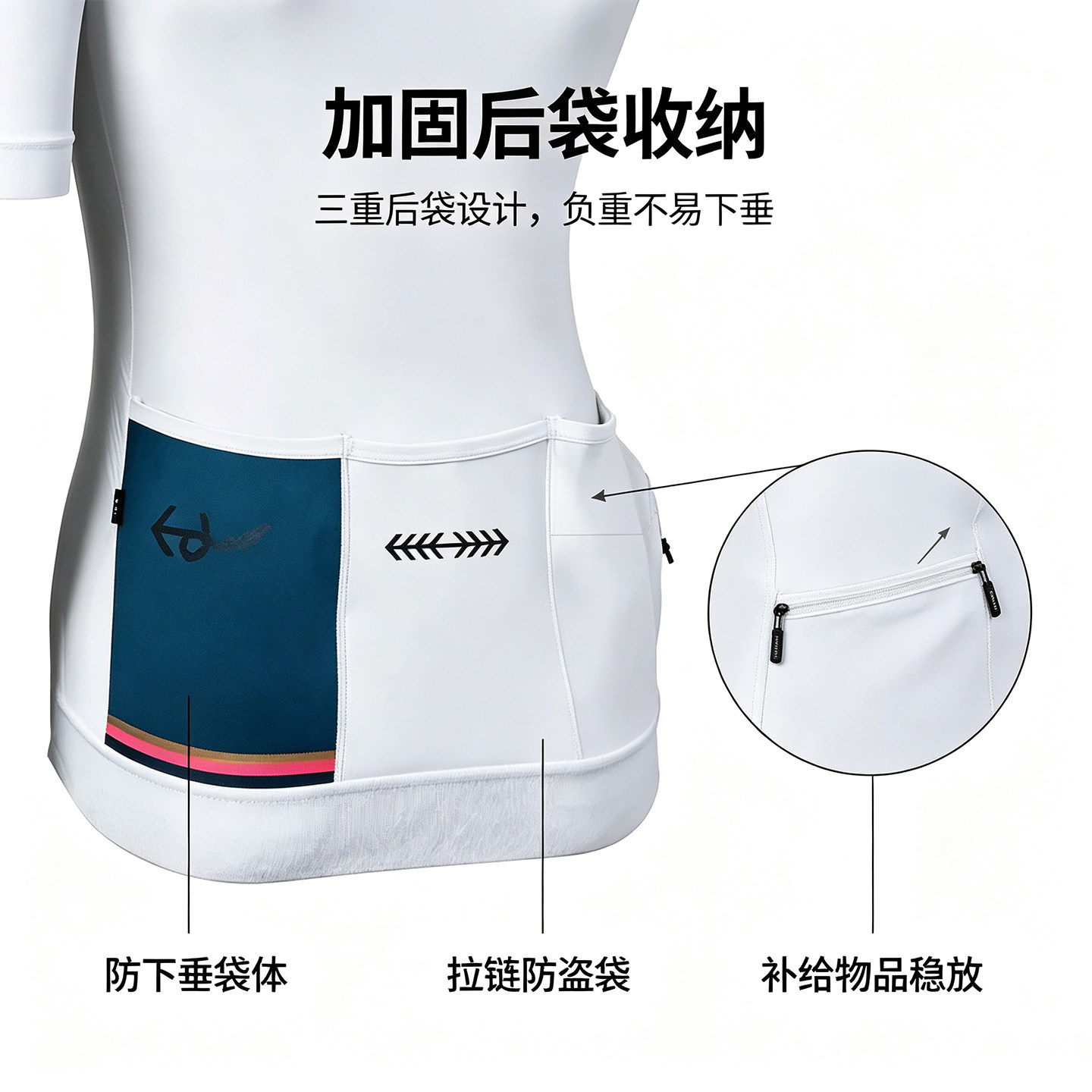 EdWonder cycling jersey women's spring and summer sun protection breathable