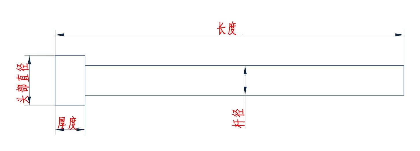 模具配件SKD61顶针直径1/2/3/4/5/6/7/8/9/10/11/12/25,淘宝优惠券,粉丝福利购,淘宝优惠卷