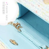 Дисней, модная мультяшная детская детская сумка для принцессы, сумка с петлей на руку, в стиле Шанель