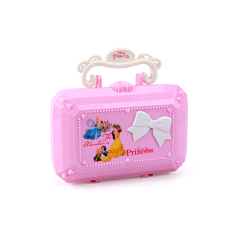 迪士尼玩具公主儿童化妆品套装女孩眼影彩妆盒专用女童化妆盒礼物 - 图0