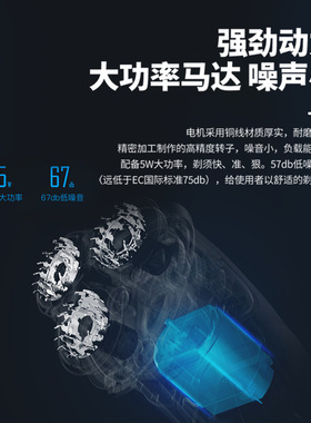 男朋友礼物青少年学生防水刮胡刀