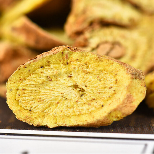 中药材黄芩 黄岑 正品黄芹片500g克黄芩茶中草药店铺大全可黄芩粉 - 图1