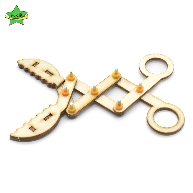 [YM3]拼装机械手1号学生创意diy科学实验迷你模型木质手工材料包,淘宝优惠券,粉丝福利购,淘宝优惠卷