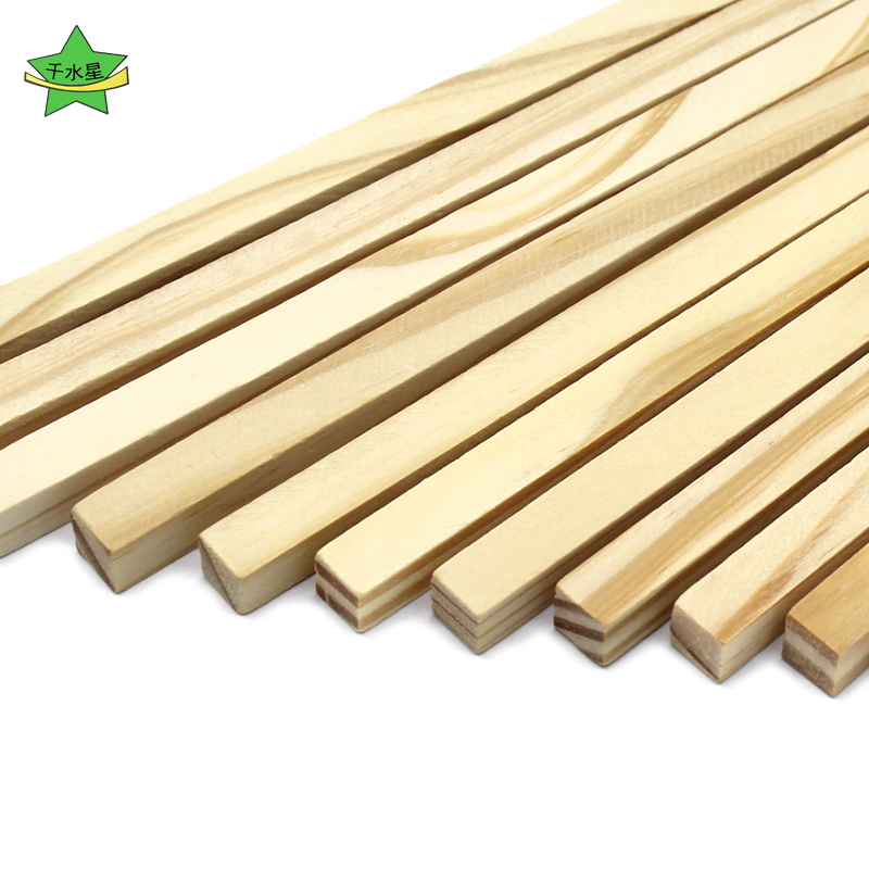 松木条小木条子细木棍diy手工材料制作实木棒千水星旗舰店1cm木头 - 图0