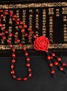 毛衣挂件配饰项链女中国风长款