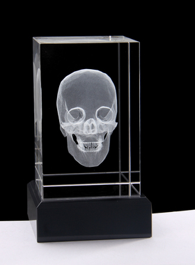 人体礼物品摆件水晶内雕