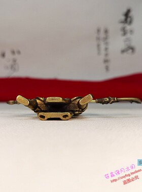 实心关羽小物件武财神爷