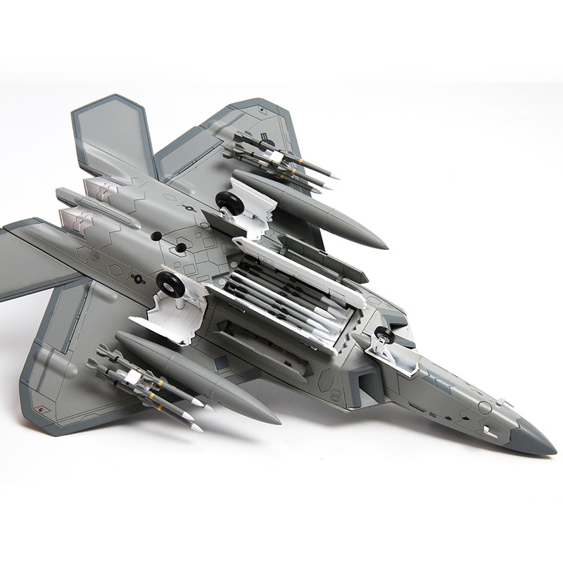 1:72特尔博F22模型合金F-22猛禽隐形飞机模型战斗机仿真航模成品 - 图3