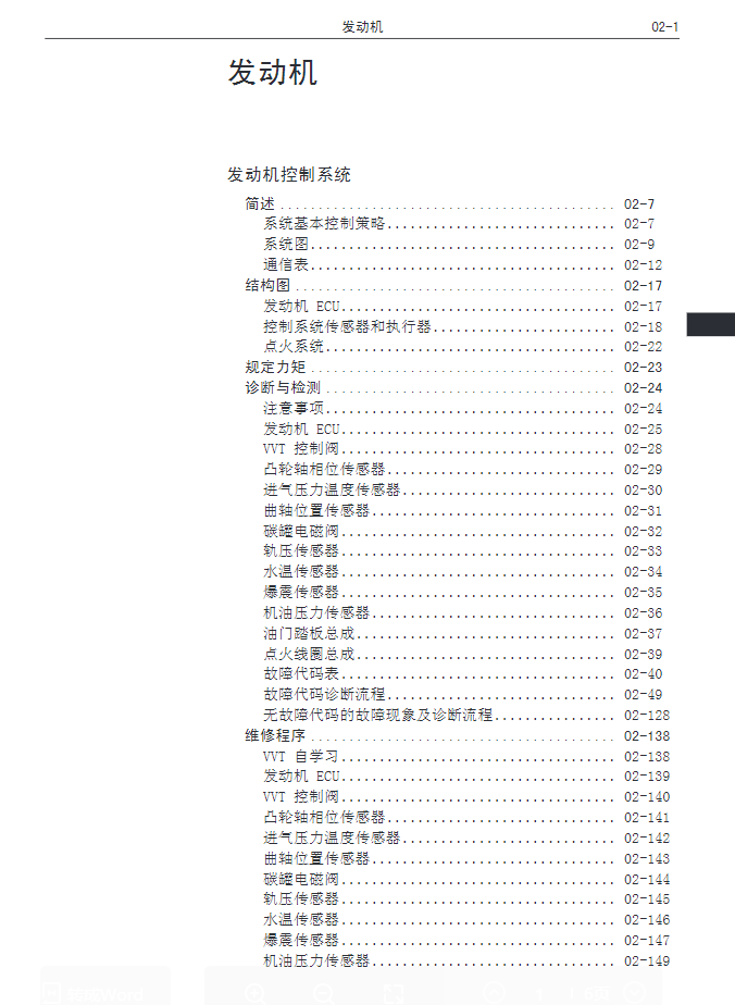 哈弗H1H2H3H4H5H6H7M1M4M6长城维修手册电路图发动机变速箱资料 - 图3