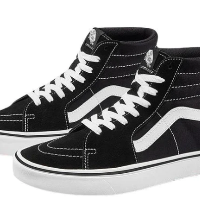 Vans/范斯 SK8-Hi  板鞋 ComfyCush/黑白VN0A3WMBVNE嘉兴顺丰仓 - 图0