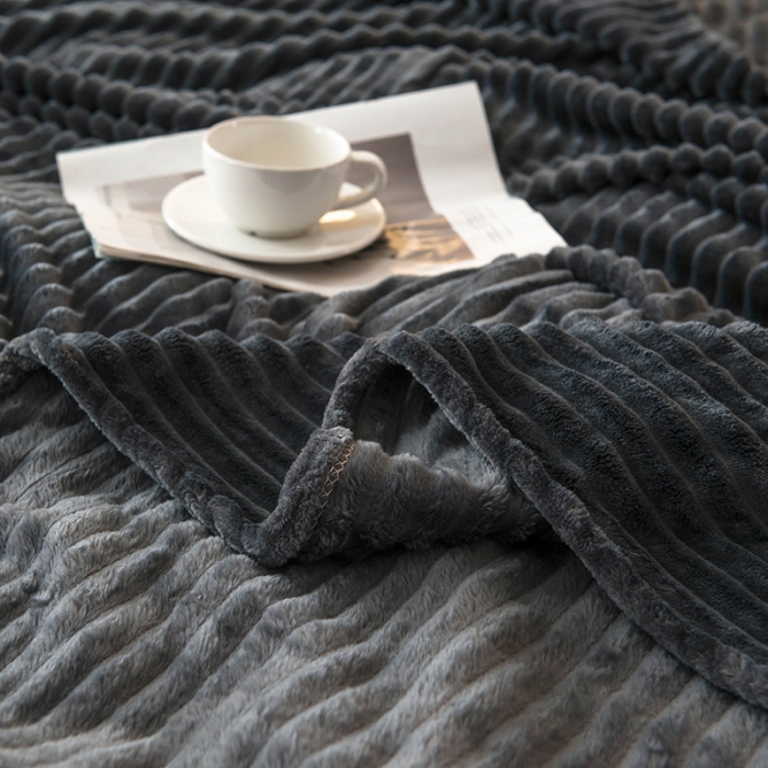 student bed cover warm blanket couch sofa throws winter毛毯 - 图2