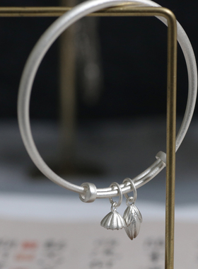 两世欢手镯足银999民族风女款