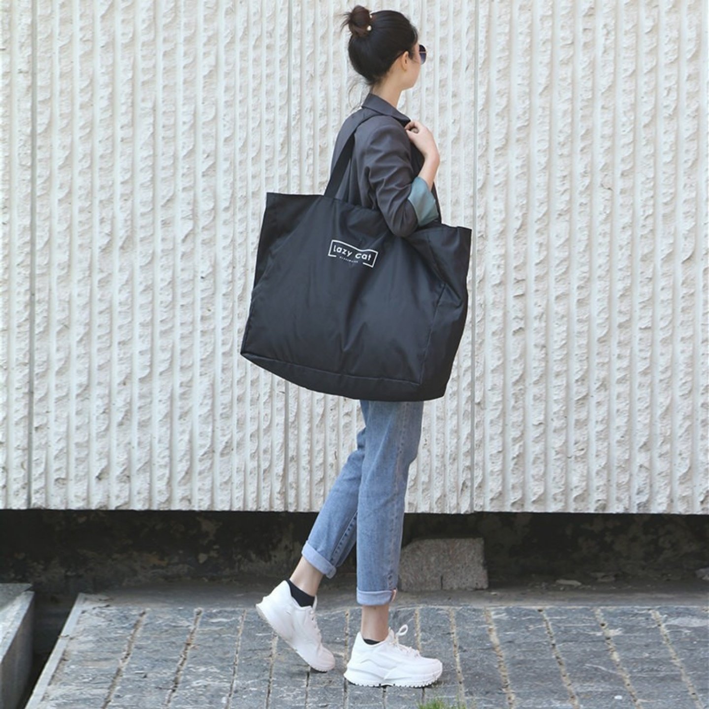 大容量防水行李袋入院待产包包被子购物袋简约收纳袋外出手提袋,淘宝优惠券,粉丝福利购,淘宝优惠卷